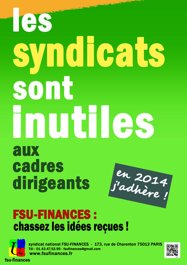 Syndicats inutiles vert